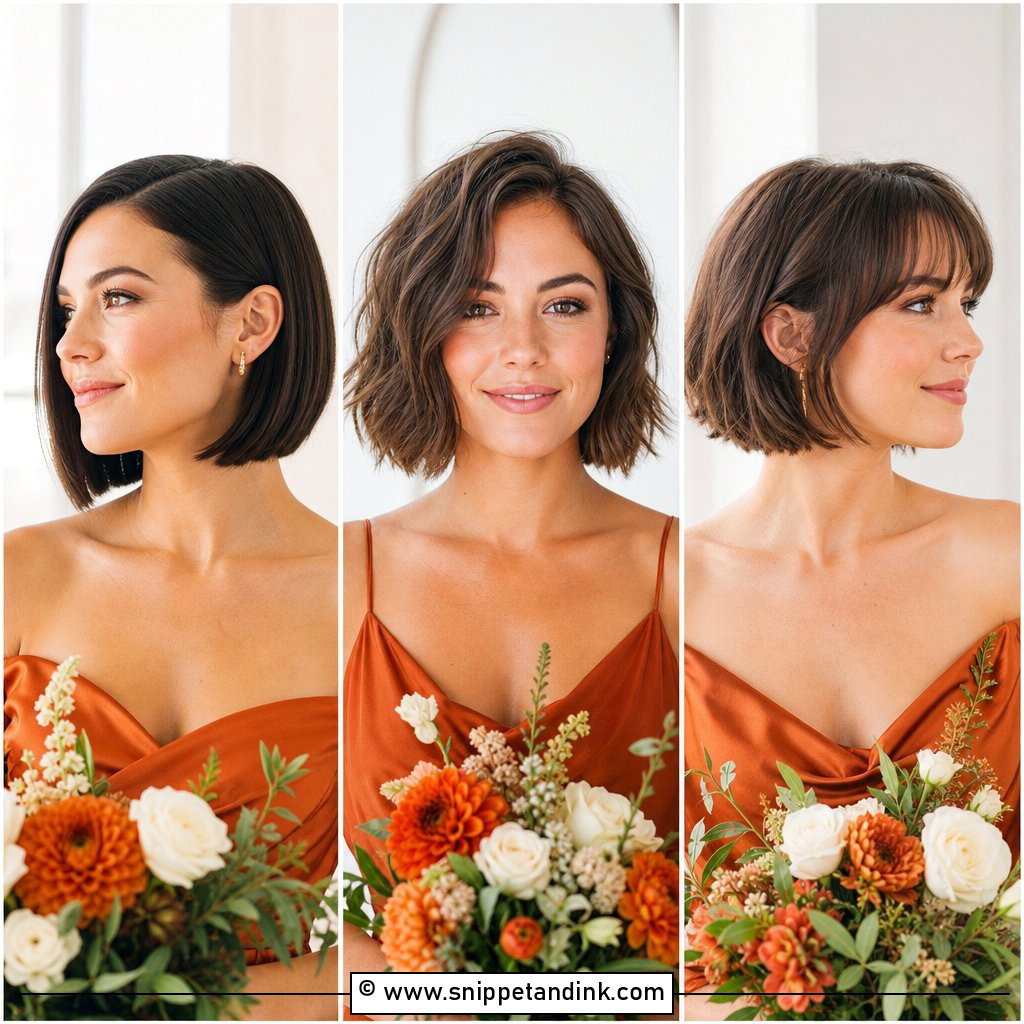 20 Bridesmaid Hairstyle Shorthair Ideas for Chic Weddings