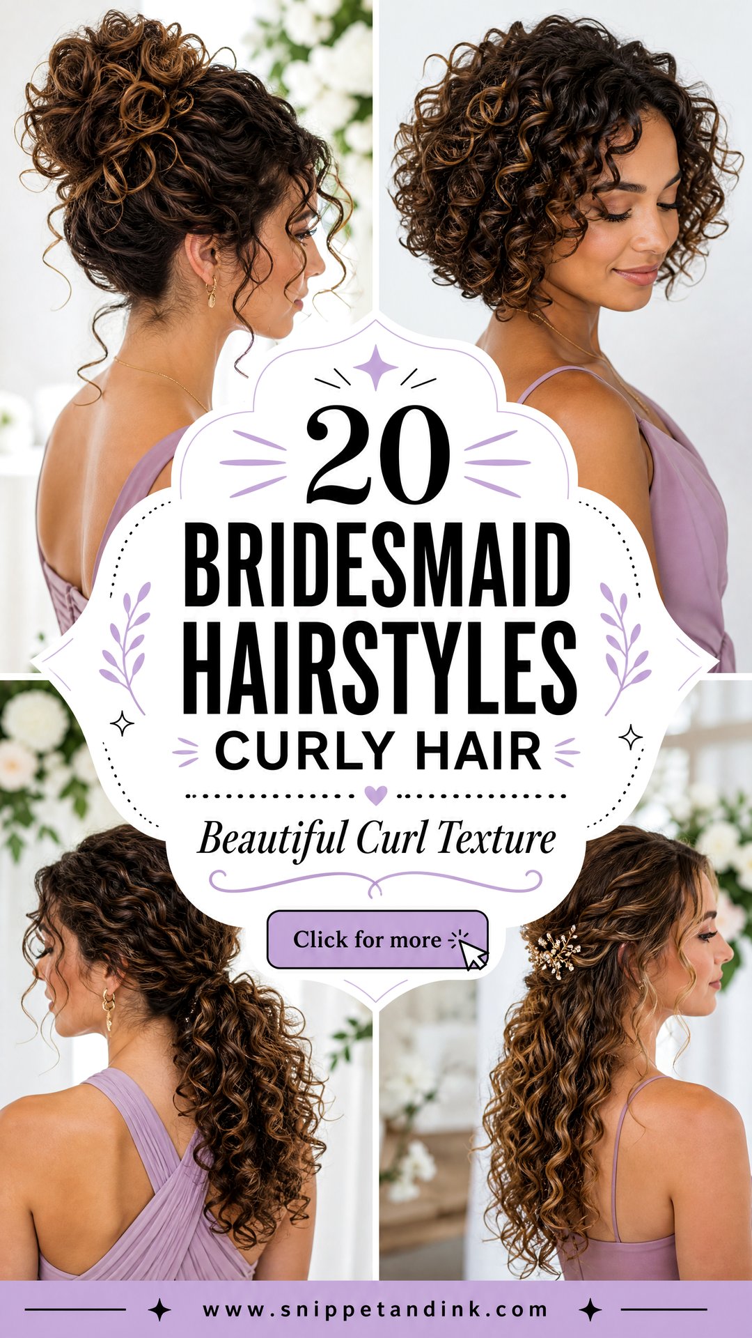 20 Bridesmaid Hairstyles Curly Hair for Beautiful Texture - 20 Bridesmaid Hairstyles Curly Hair for Beautiful Texture