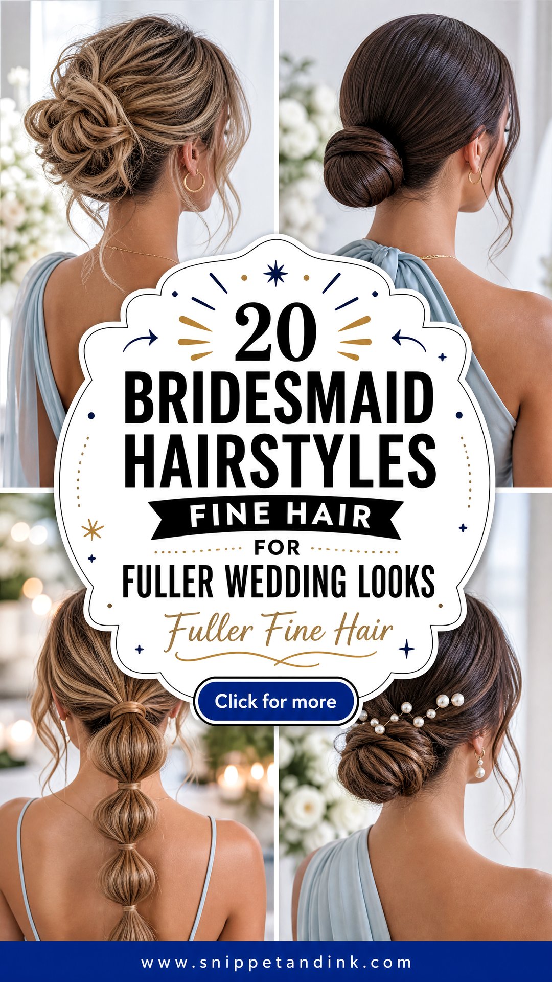 20 Bridesmaid Hairstyles Fine Hair for Fuller Wedding Looks - 20 Bridesmaid Hairstyles Fine Hair for Fuller Wedding Looks