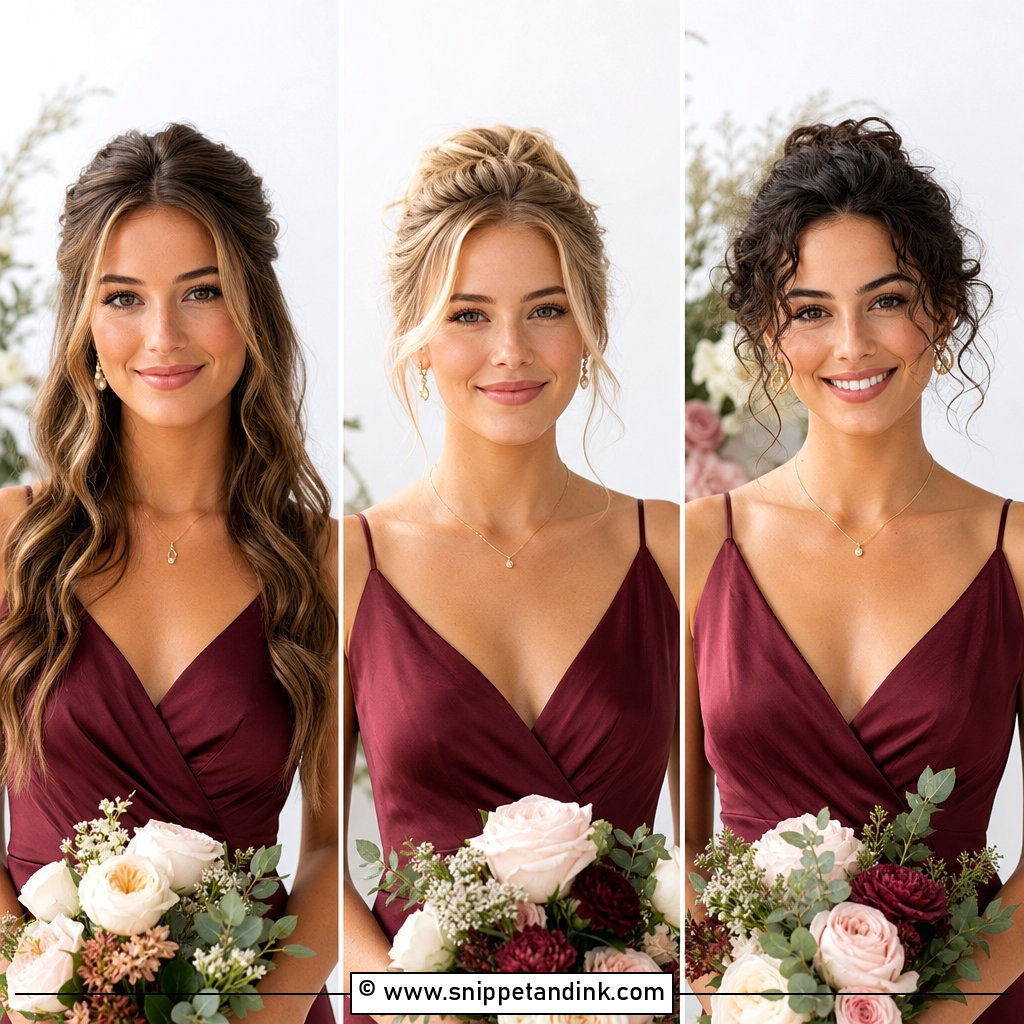 20 Bridesmaid Hairstyles Front View for Picture-Perfect Looks