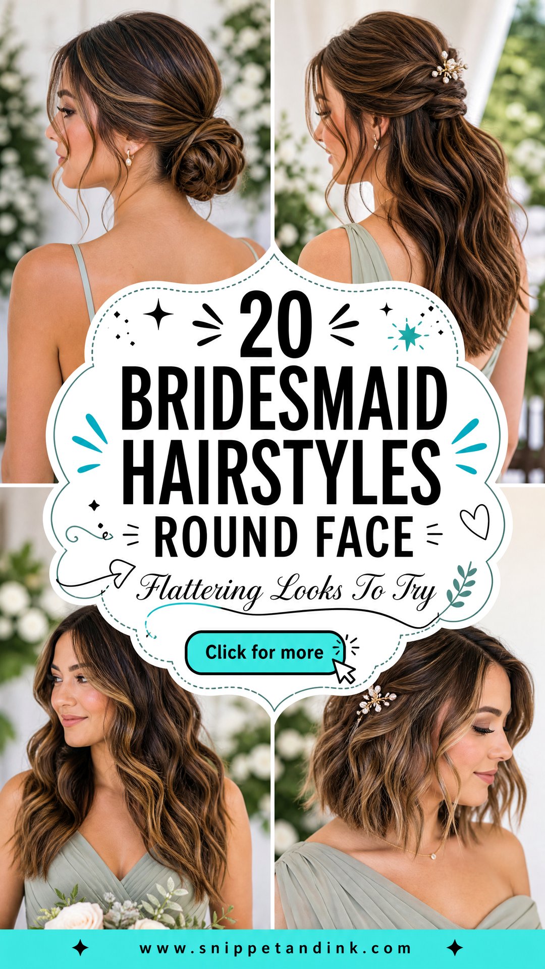 20 Bridesmaid Hairstyles Round Face Flattering Looks To Try - 20 Bridesmaid Hairstyles Round Face: Flattering Looks To Try