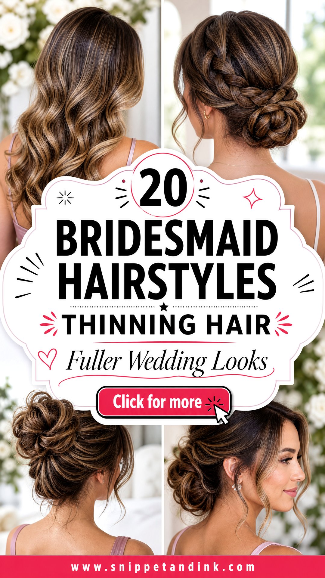 20 Bridesmaid Hairstyles Thinning Hair Fuller Wedding Looks - 20 Bridesmaid Hairstyles Thinning Hair: Fuller Wedding Looks