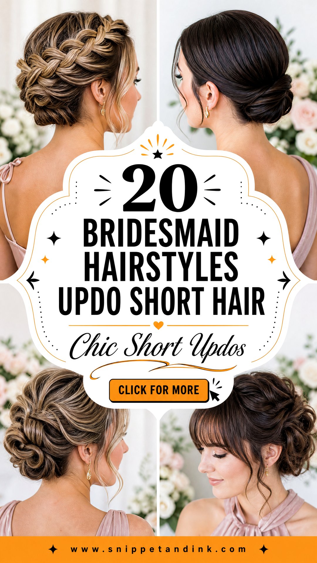 20 Bridesmaid Hairstyles Updo Short Hair Chic Looks To Love - 20 Bridesmaid Hairstyles Updo Short Hair: Chic Looks To Love