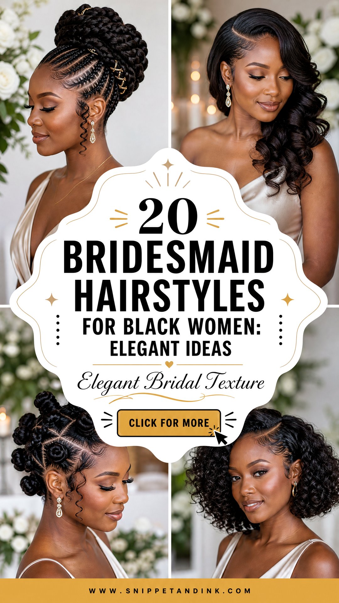 20 Bridesmaid Hairstyles for Black Women Elegant Ideas - 20 Bridesmaid Hairstyles for Black Women: Elegant Ideas