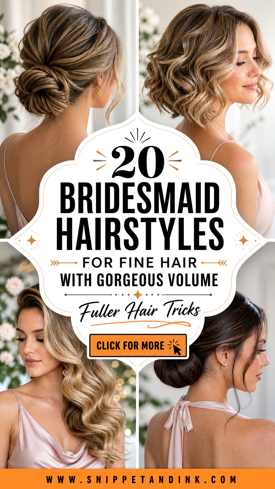20 Bridesmaid Hairstyles for Fine Hair With Gorgeous Volume - 20 Bridesmaid Hairstyles for Fine Hair With Gorgeous Volume