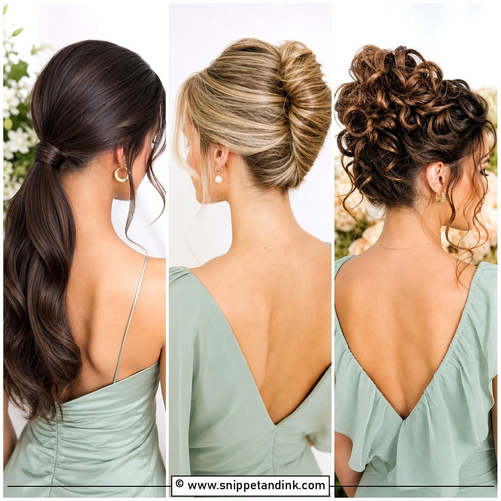 20 Bridesmaid Hairstyles for Medium Hair That Look Elegant