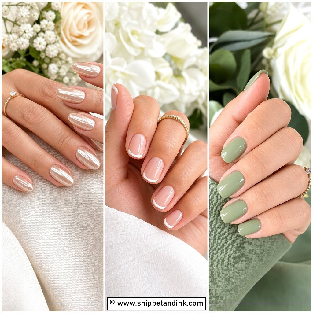 20 Bridesmaid Nail Designs for Elegant Wedding Details