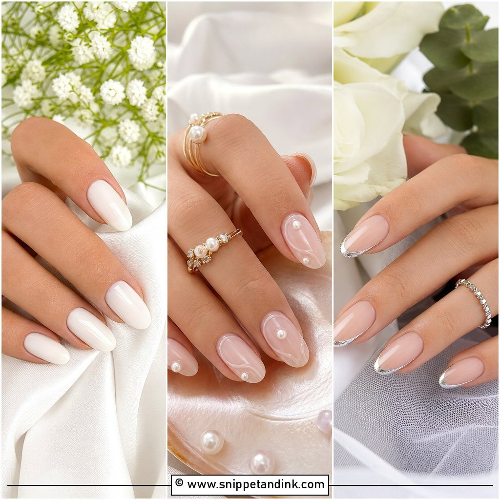 20 Bridesmaid Wedding Nail Inspo Ideas for Chic Hands