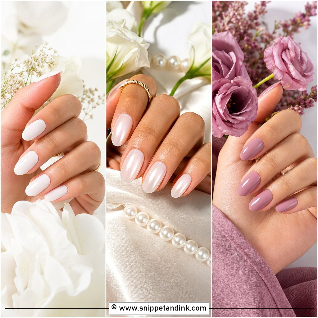 20 Bridesmaid Wedding Nails for a Chic Bridal Party