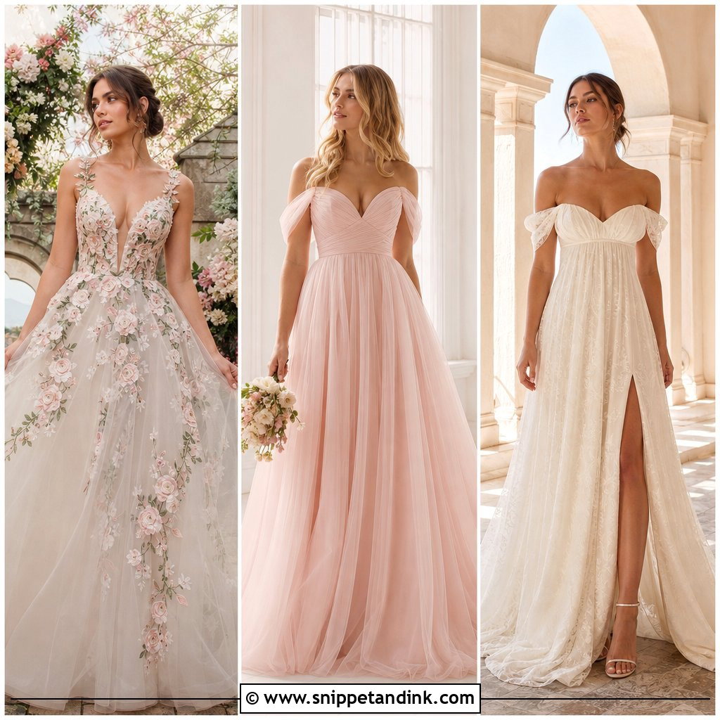 20 Bridgerton Inspired Wedding Dresses for Regal Brides