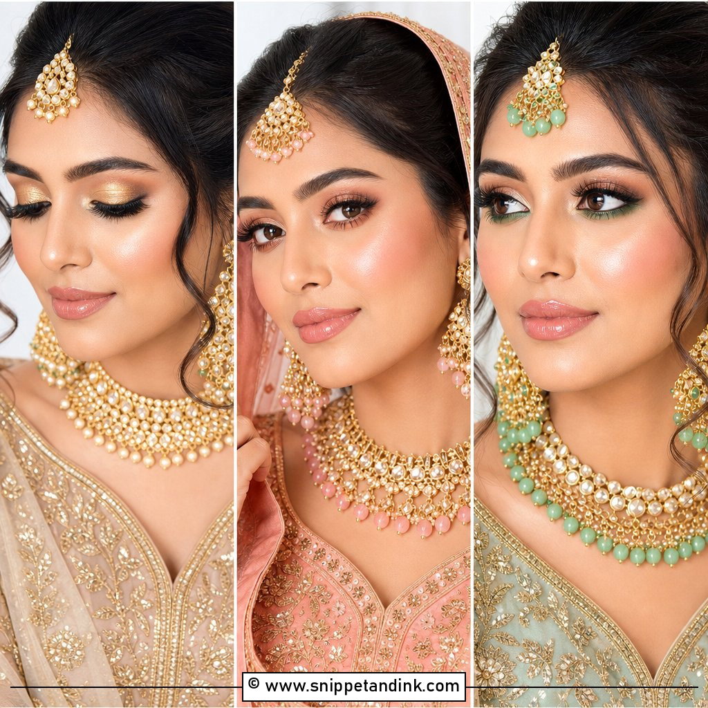 20 Bright Wedding Makeup Ideas for a Fresh Bridal Glow