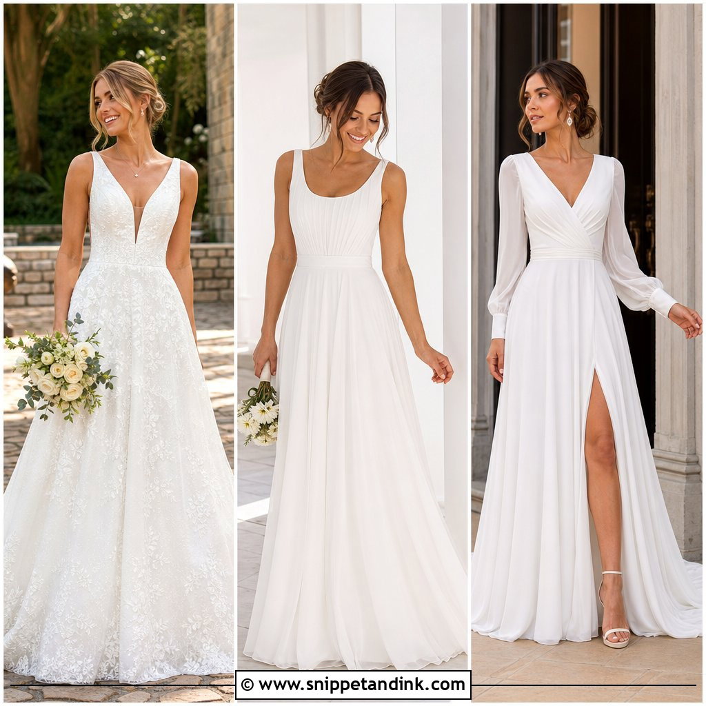 20 Broad Shoulder Wedding Dress Ideas for a Flattering Fit