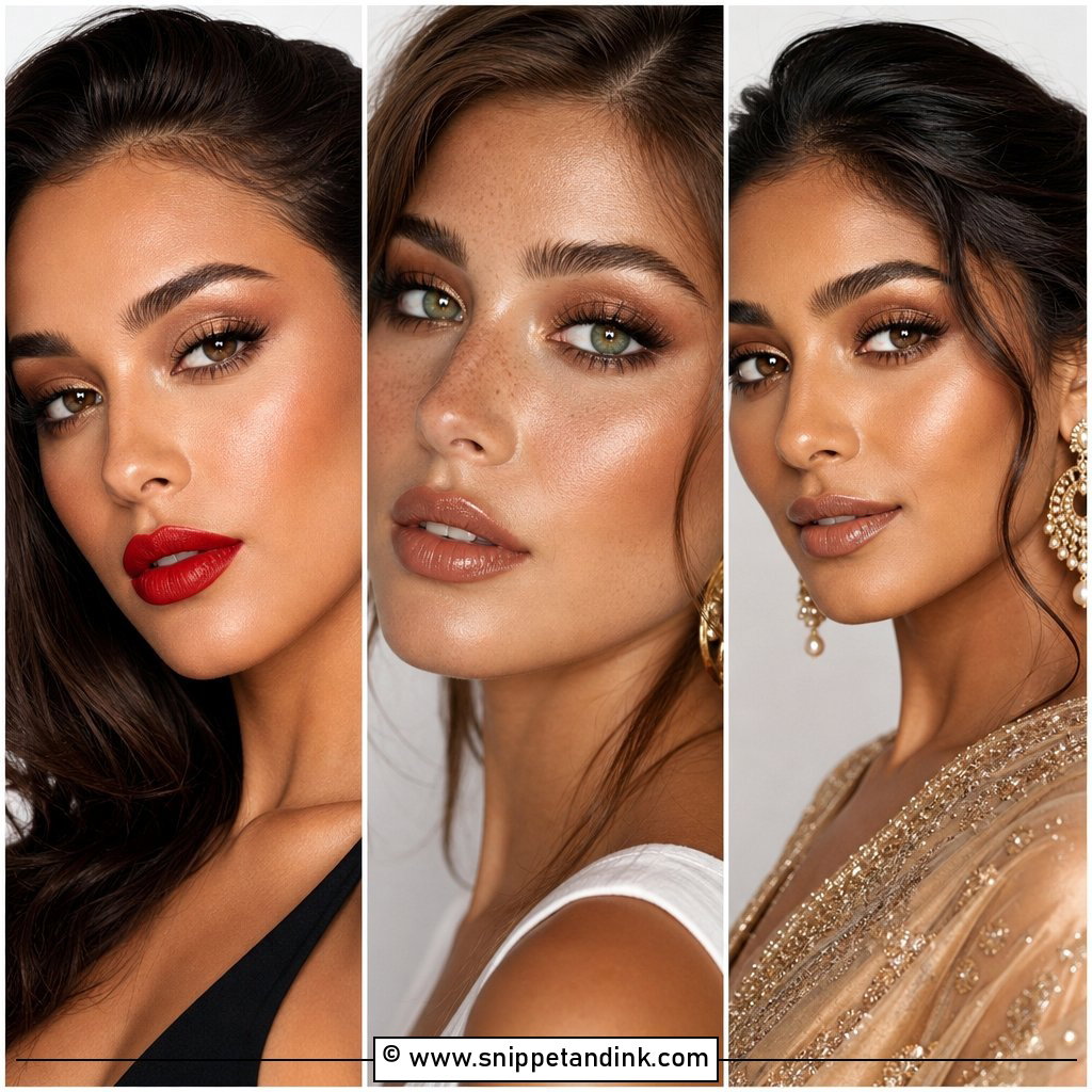 20 Bronze Makeup Look Wedding Ideas for Soft Glam Brides