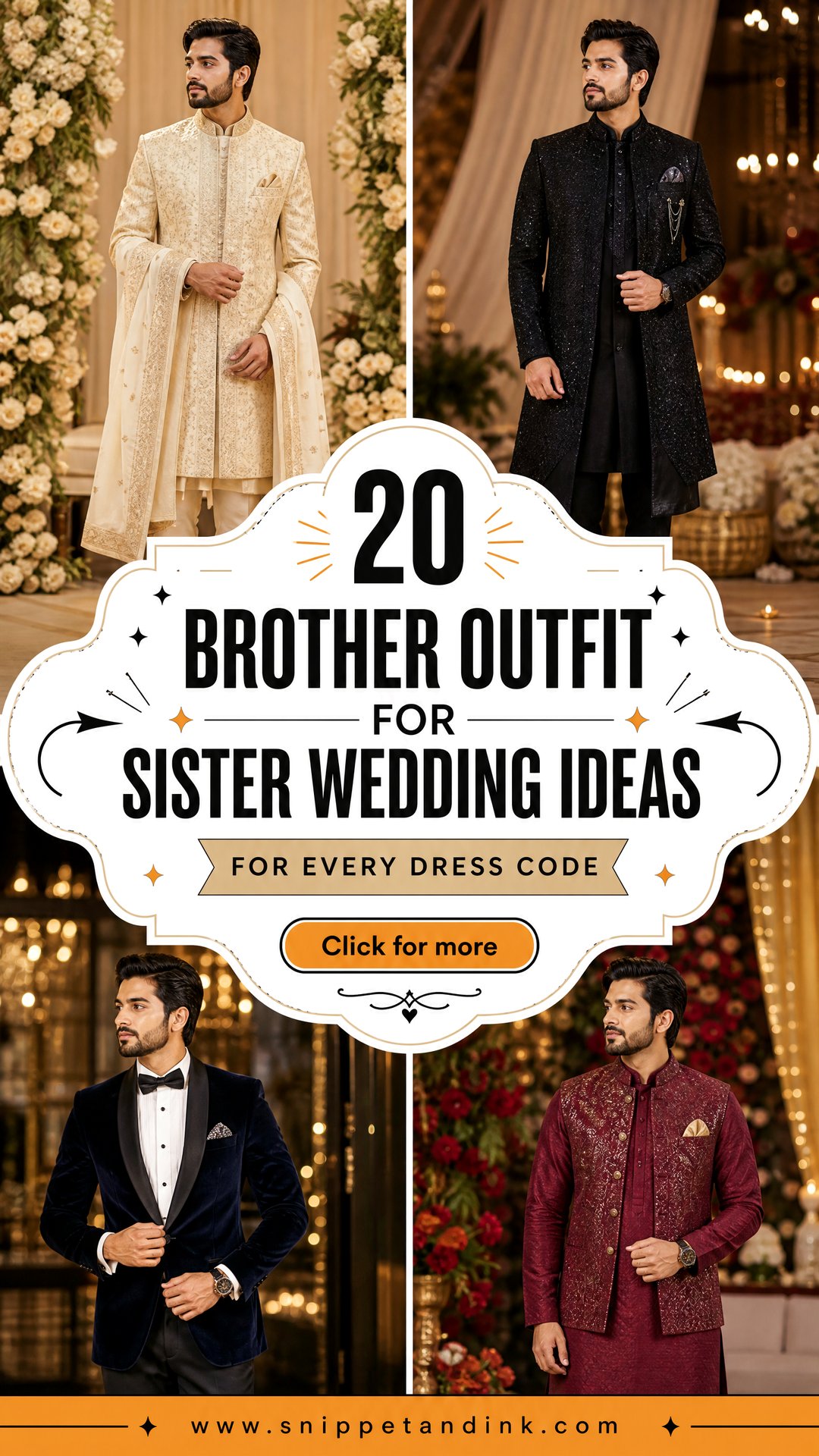 20 Brother Outfit for Sister Wedding Ideas for Every Dress Code - 20 Brother Outfit for Sister Wedding Ideas for Every Dress Code