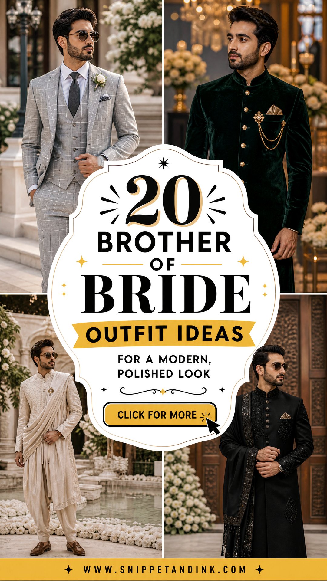 20 Brother of Bride Outfit Ideas for a Modern Polished Look - 20 Brother of Bride Outfit Ideas for a Modern, Polished Look
