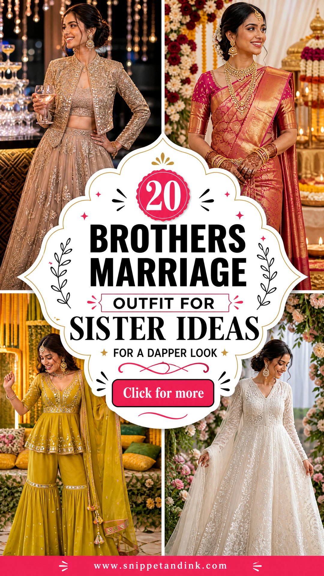 20 Brothers Marriage Outfit for Sister Ideas for a Dapper Look - 20 Brothers Marriage Outfit for Sister Ideas for a Dapper Look