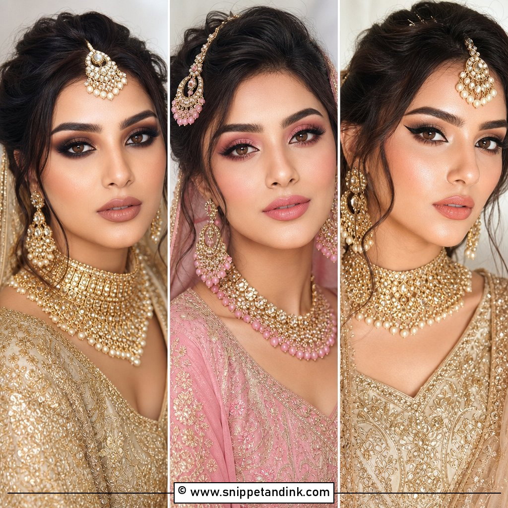 20 Brown Eye Wedding Makeup Ideas for Captivating Brides