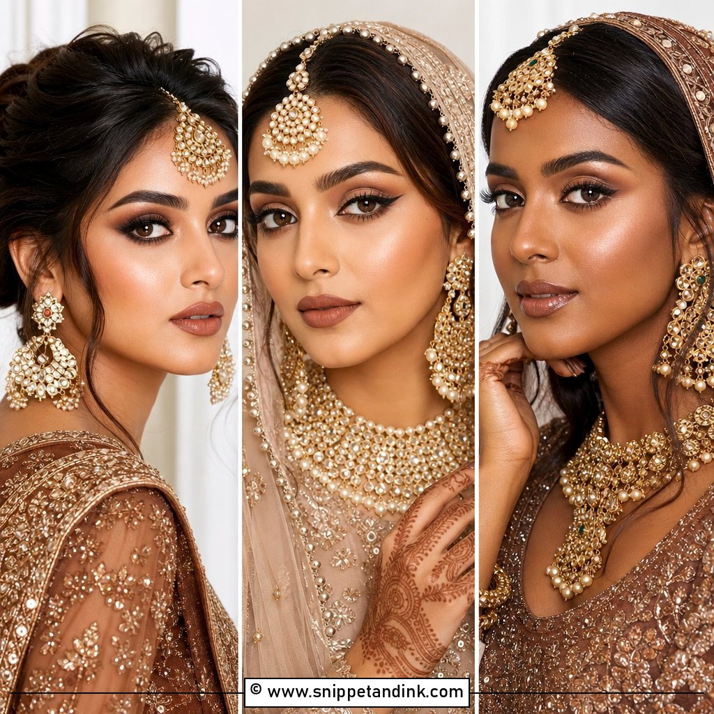 20 Brown Wedding Makeup Ideas for Warm Bridal Glam