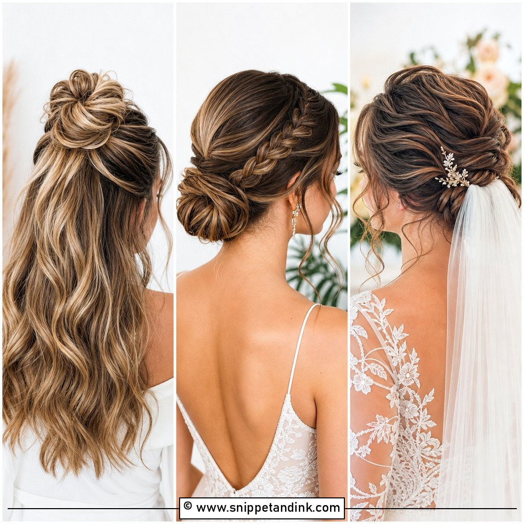 20 Brunette Bride Hairstyles for a Timeless Wedding Look