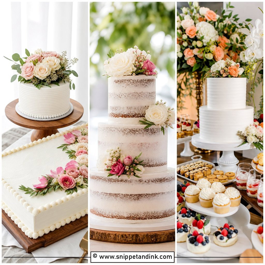20 Budget Wedding Cake Ideas That Still Look Stunning