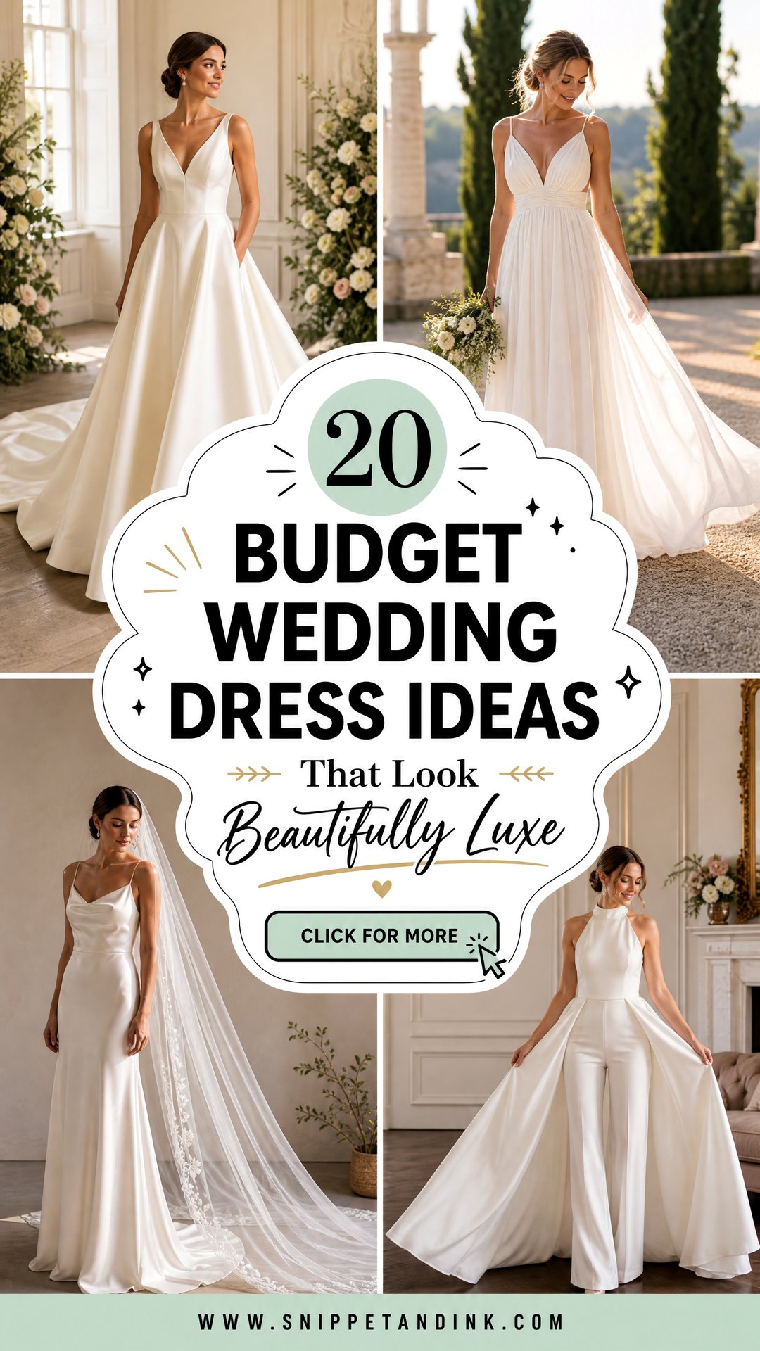 20 Budget Wedding Dress Ideas That Look Beautifully Luxe - 20 Budget Wedding Dress Ideas That Look Beautifully Luxe