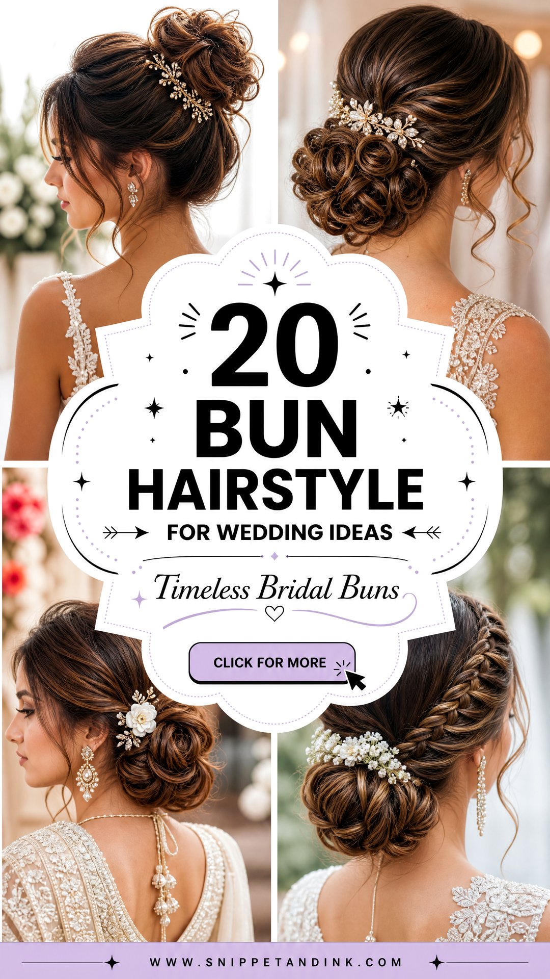 20 Bun Hairstyle for Wedding Ideas for Timeless Brides - 20 Bun Hairstyle for Wedding Ideas for Timeless Brides