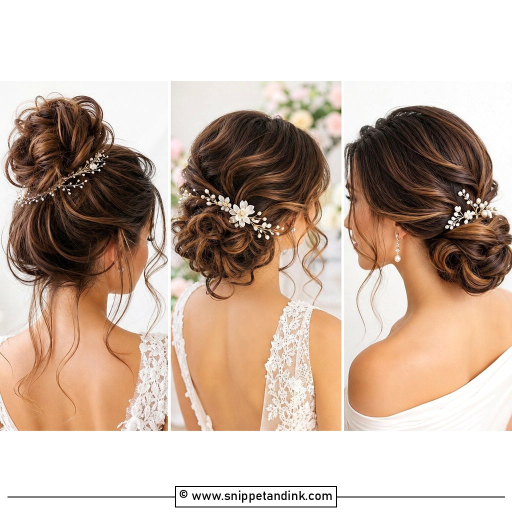 20 Bun Hairstyle for Wedding Ideas for Timeless Brides