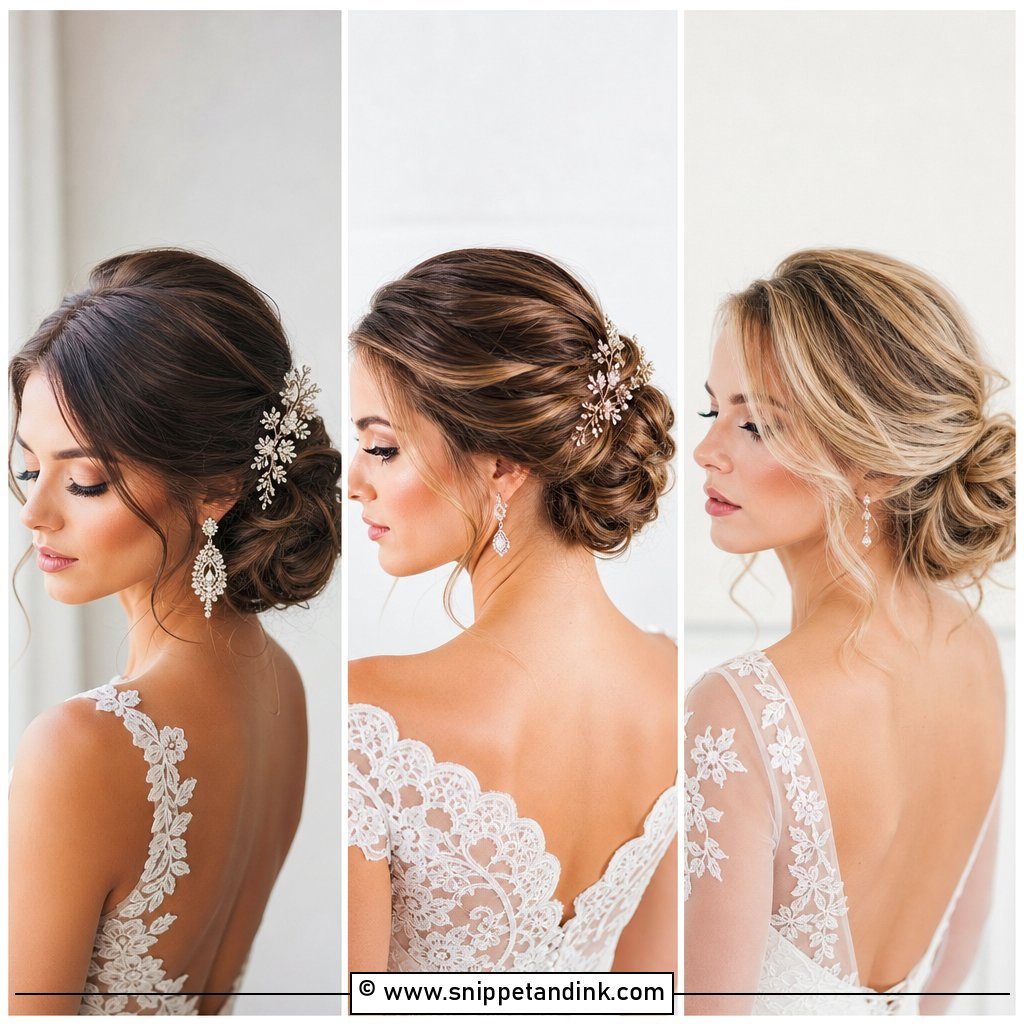 20 Bun for Bride Wedding Hairstyles for a Classic Look