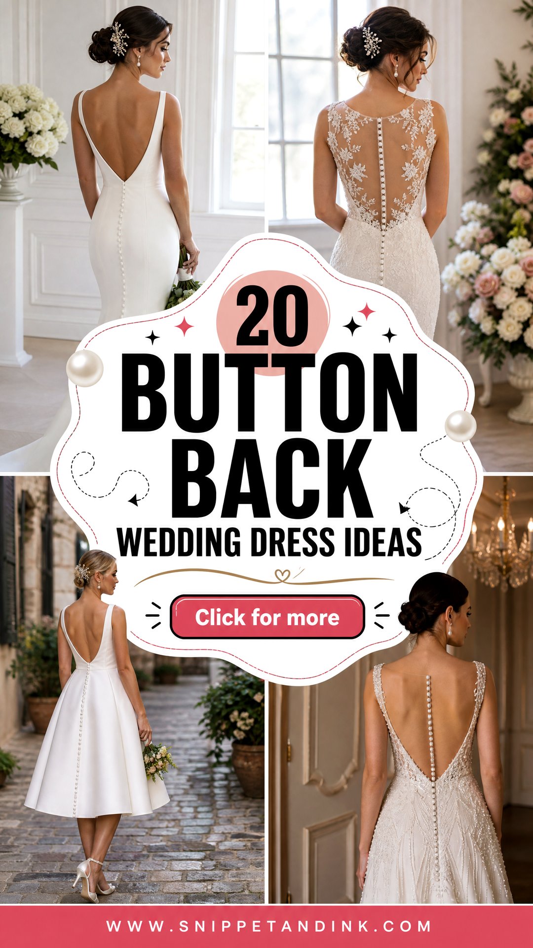 20 Button Back Wedding Dress Ideas Timeless Bridal Details - 20 Button Back Wedding Dress Ideas: Timeless Bridal Details