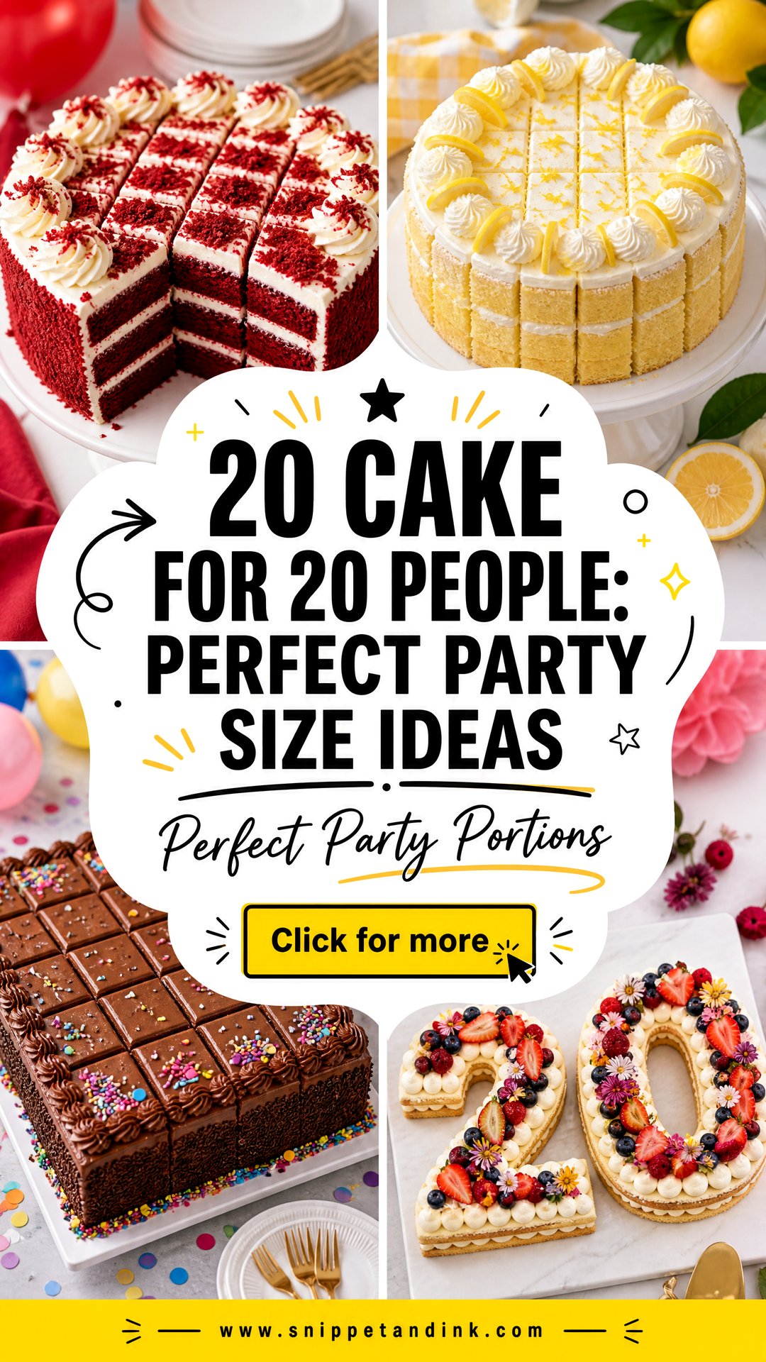 20 Cake for 20 People Perfect Party Size Ideas to Try - 20 Cake for 20 People: Perfect Party Size Ideas to Try