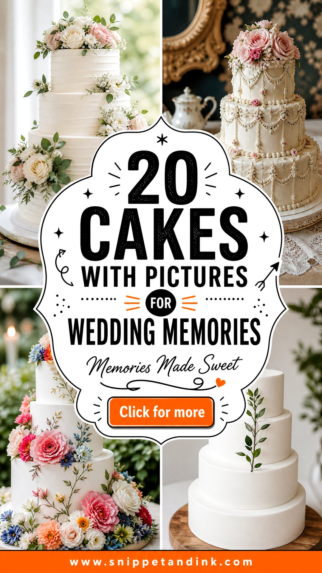 20 Cakes with Pictures for Wedding Memories Made Sweet - 20 Cakes with Pictures for Wedding Memories Made Sweet