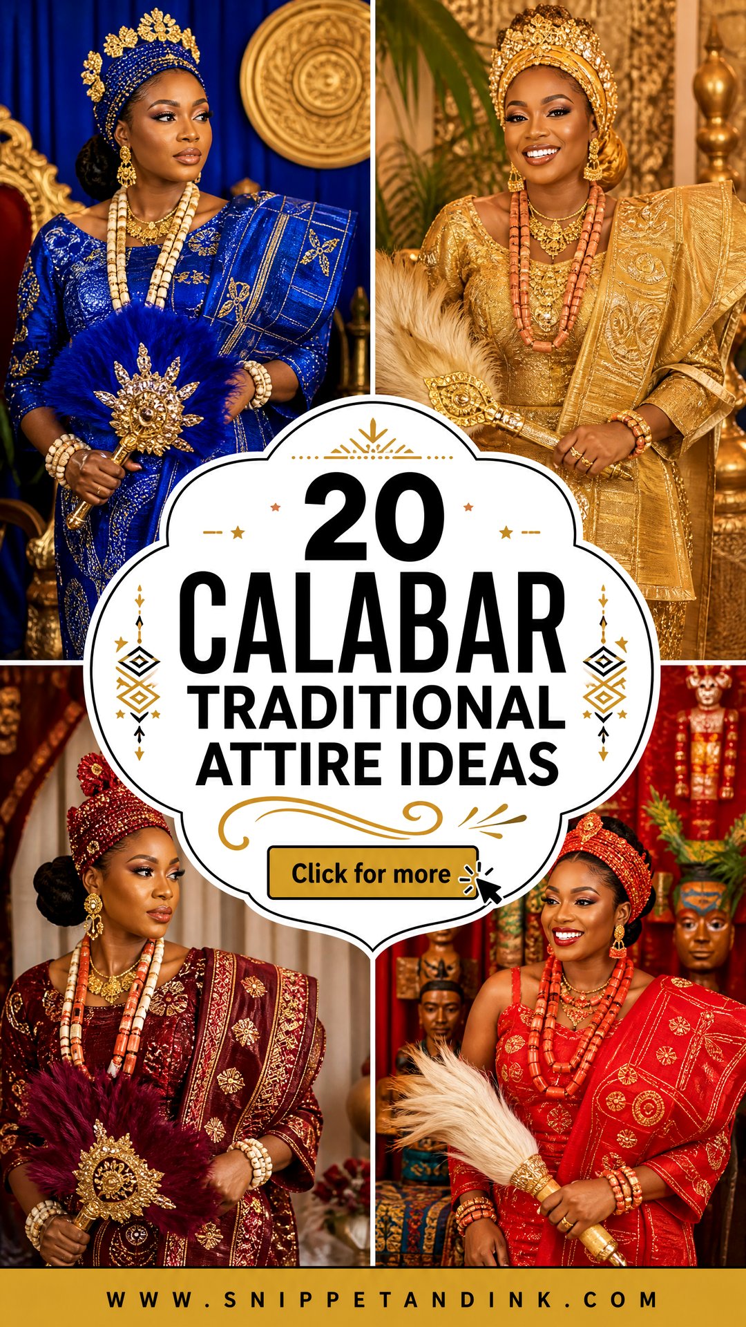 20 Calabar Traditional Attire Ideas for Stylish Modern Brides - 20 Calabar Traditional Attire Ideas for Stylish Modern Brides