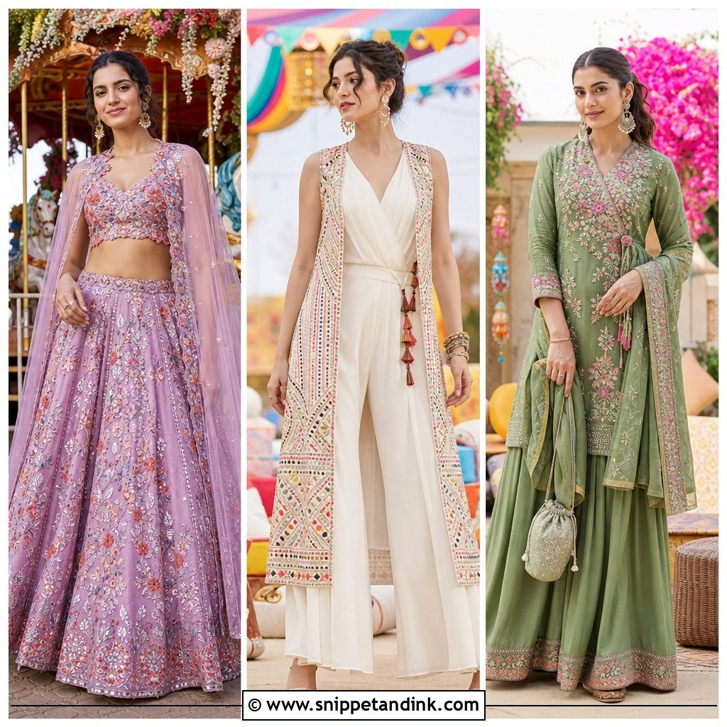 20 Carnival Outfit Ideas Indian Wedding: Vibrant Guest Looks