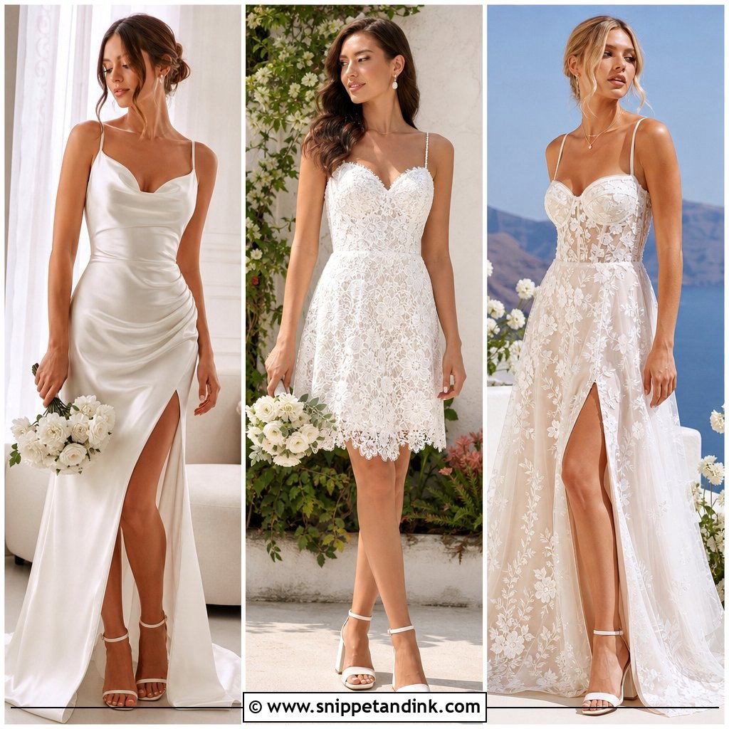 20 Casual Bridal Dress Ideas for Effortless Modern Style