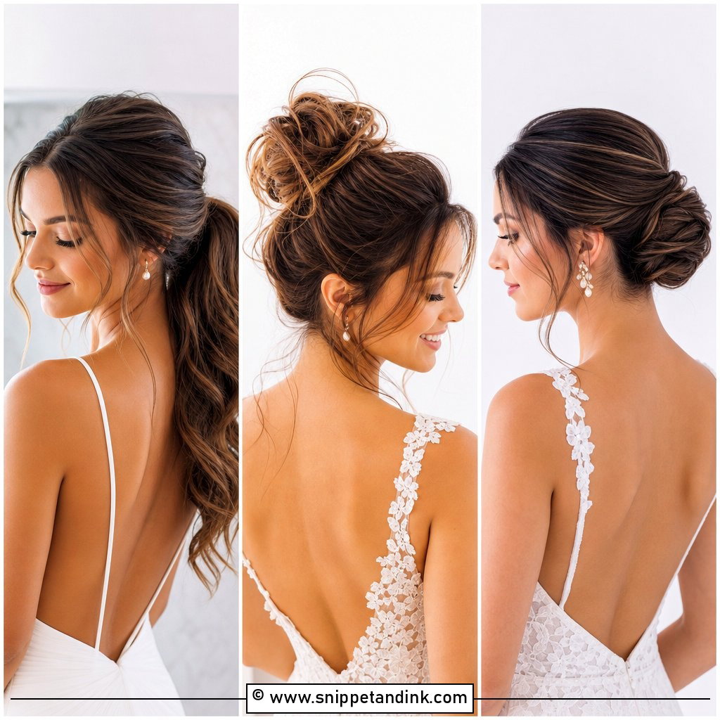 20 Casual Bridal Hair Ideas for an Effortless Wedding Glow