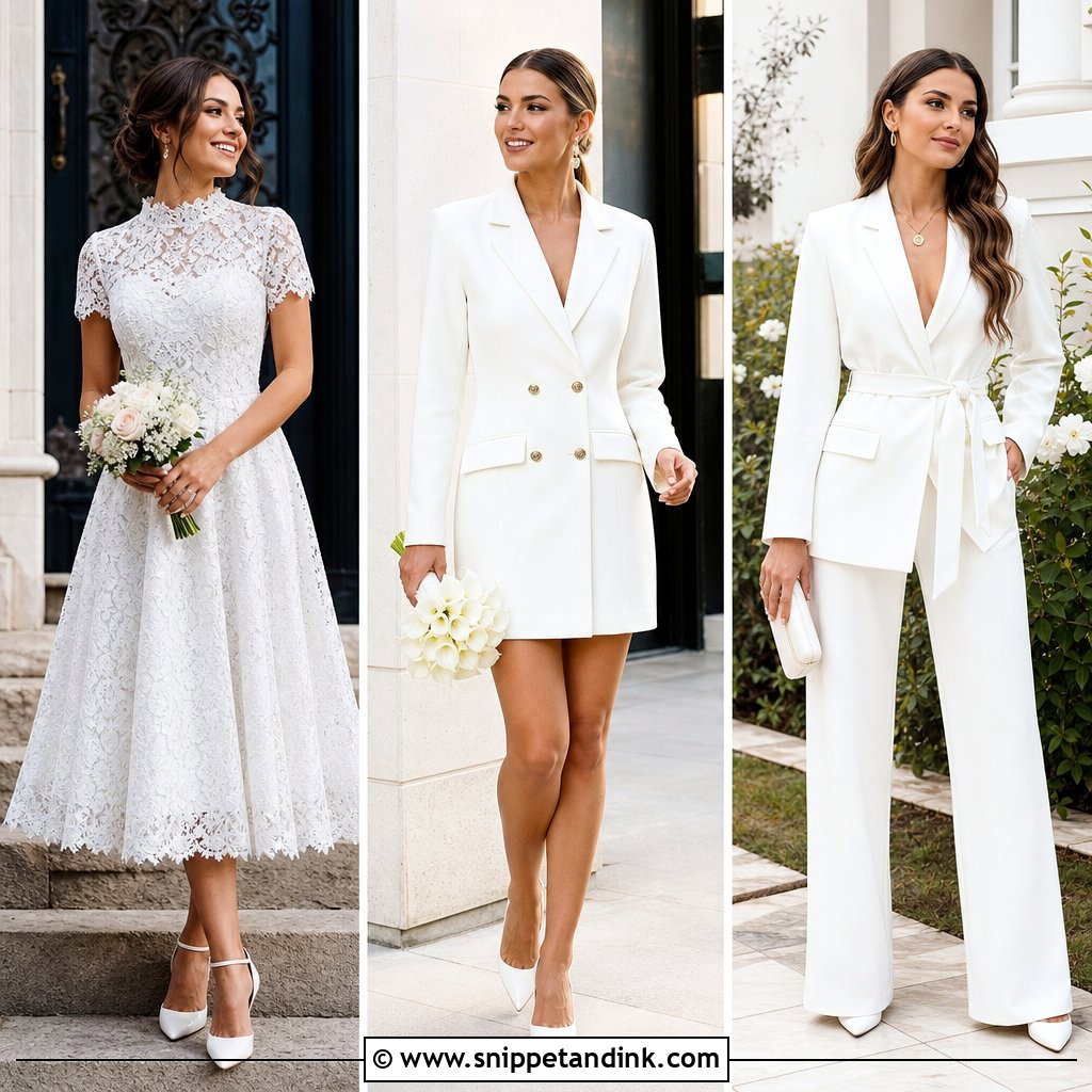 20 Casual Civil Wedding Outfit the Bride Ideas for Chic Style