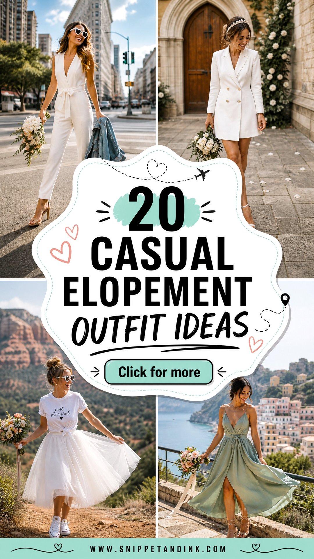 20 Casual Elopement Outfit Ideas for an Effortlessly Chic Day - 20 Casual Elopement Outfit Ideas for an Effortlessly Chic Day