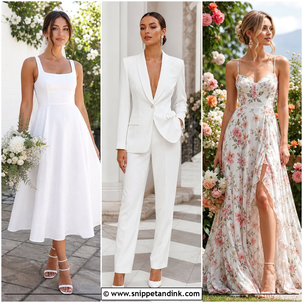 20 Casual Non Traditional Wedding Dress Ideas for Bold Brides