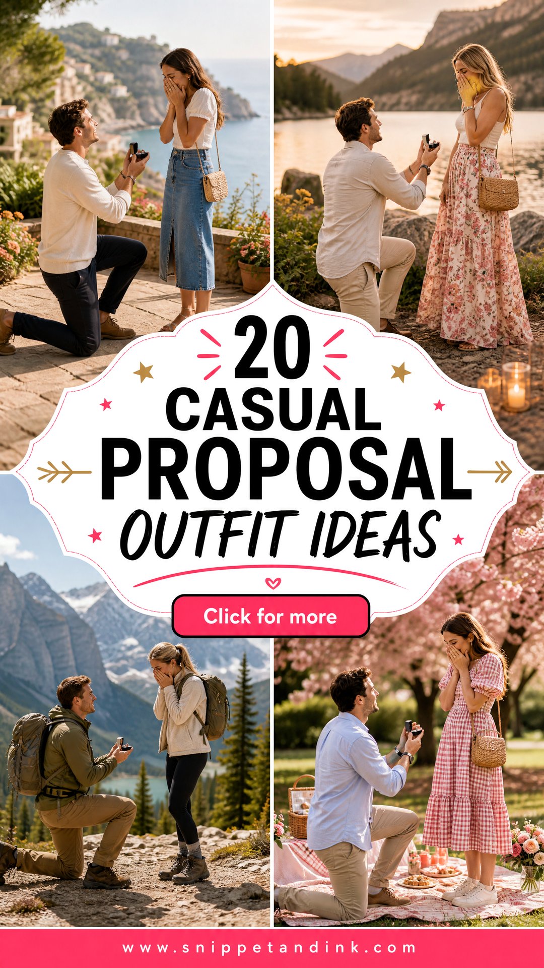 20 Casual Proposal Outfit Ideas for a Picture-Perfect Yes - 20 Casual Proposal Outfit Ideas for a Picture-Perfect Yes