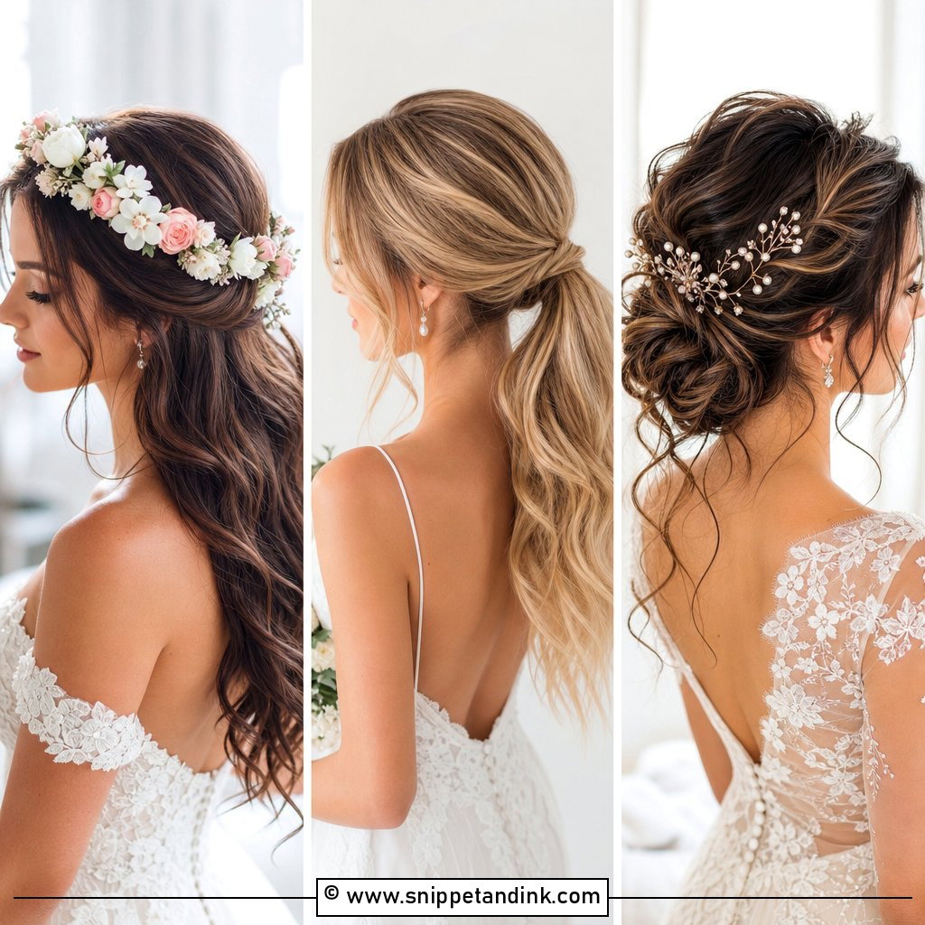 20 Casual Wedding Hair Ideas for a Relaxed Romantic Look