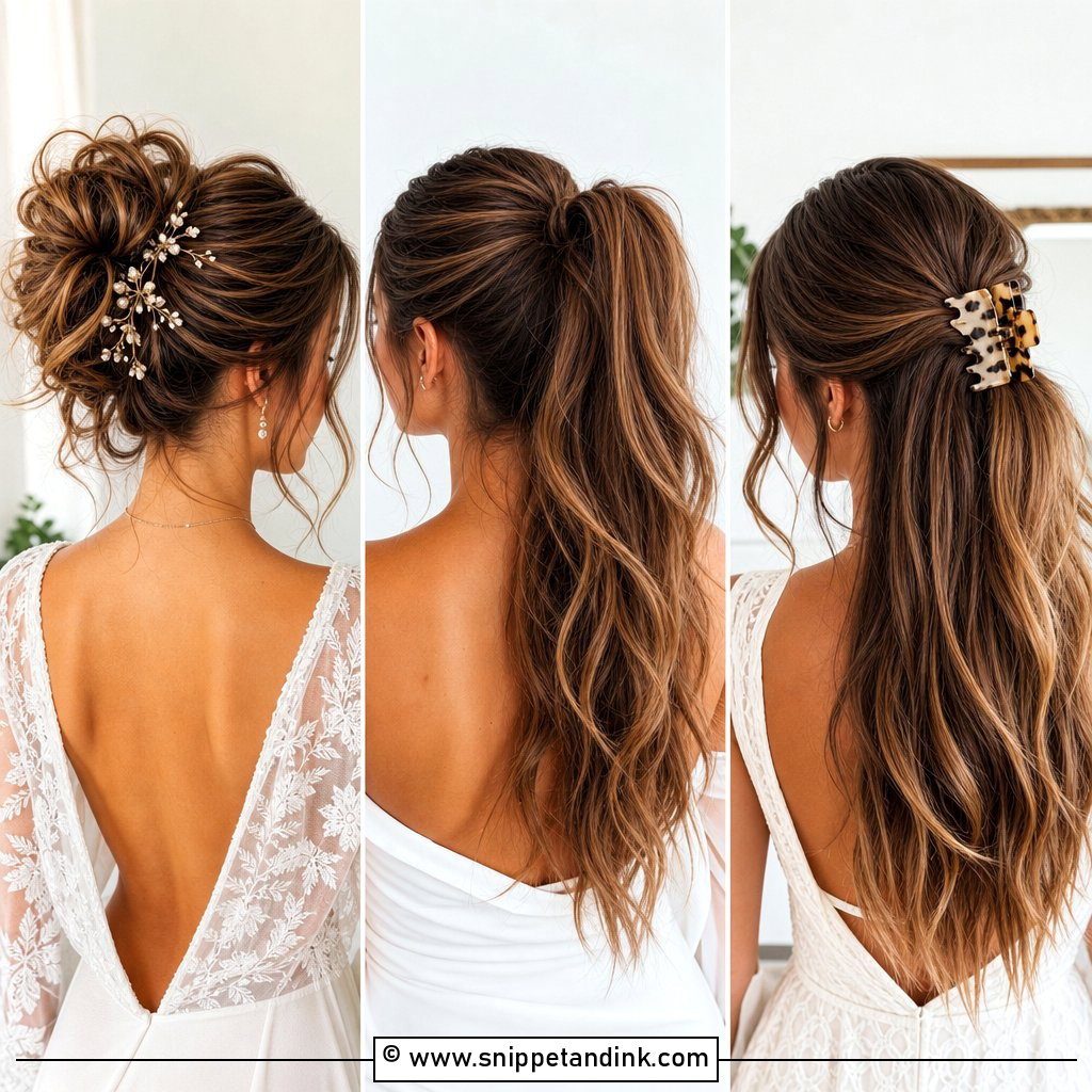 20 Casual Wedding Hairstyles for Long Hair Brides Will Love