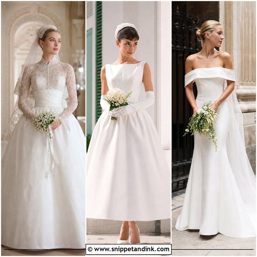 20 Celebrities Wedding Dresses to Inspire Your Bridal Look