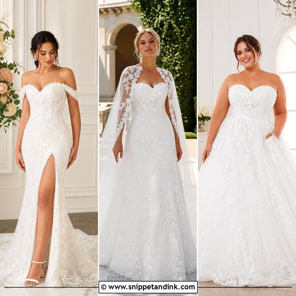 20 Charlotte Wedding Dress Ideas: Romantic Styles for Every Bride