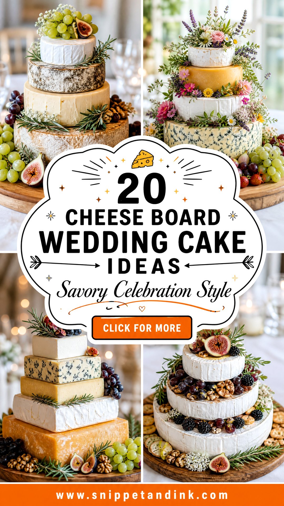 20 Cheese Board Wedding Cake Ideas for Savory Celebrations - 20 Cheese Board Wedding Cake Ideas for Savory Celebrations