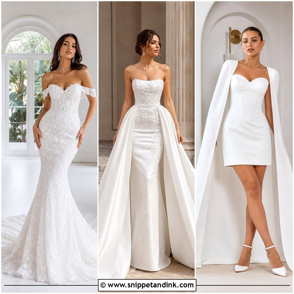 20 Chic Bridal Dress Ideas: Sophisticated Looks for Modern Brides