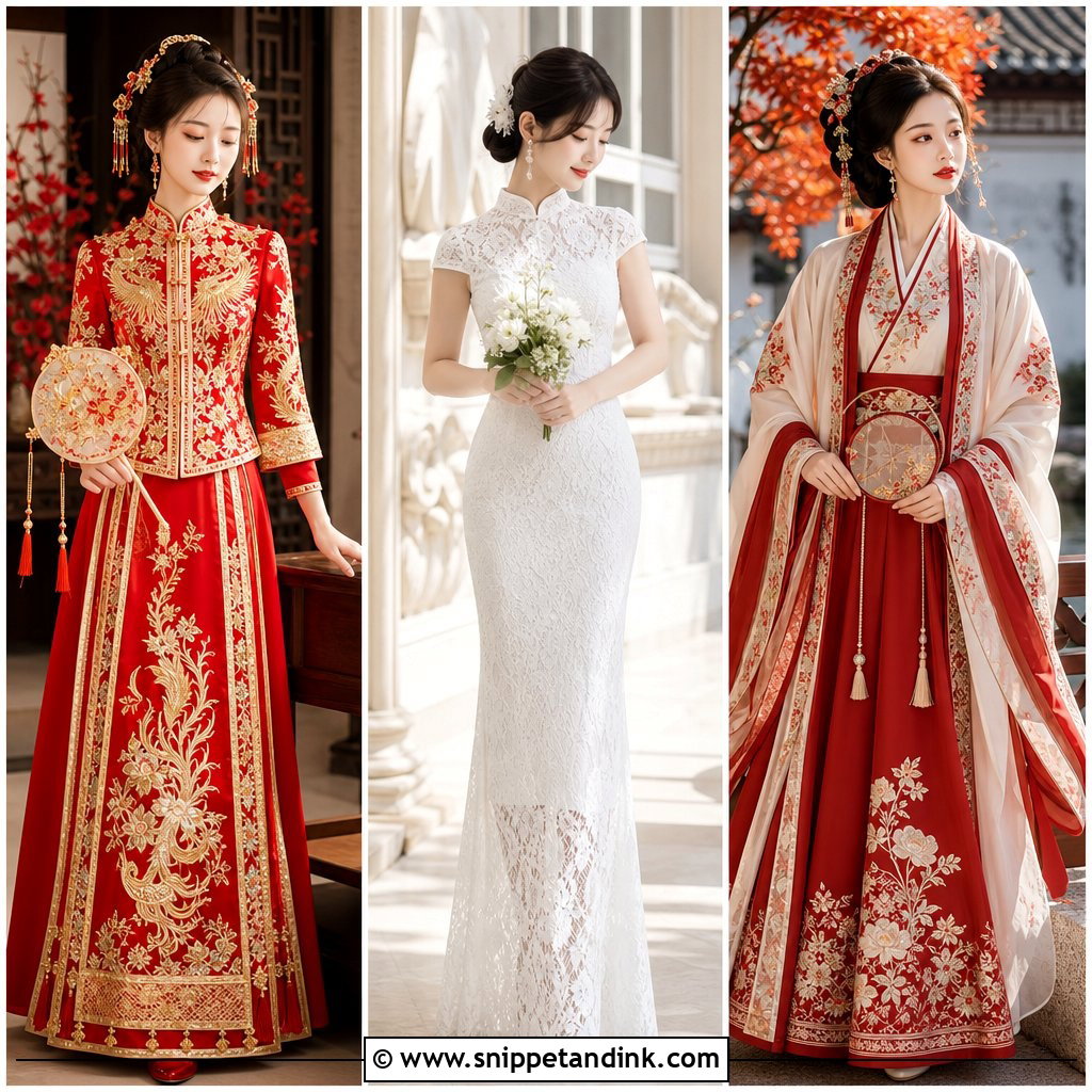 20 Chinese Style Wedding Dress Ideas for a Timeless Bridal Look