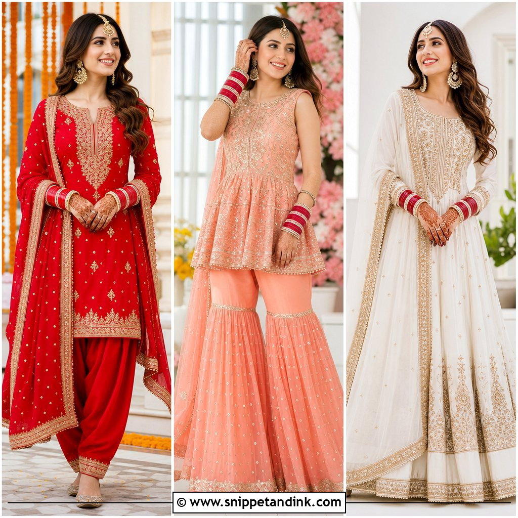 20 Chooda Ceremony Outfit Ideas for a Vibrant Bridal Celebration