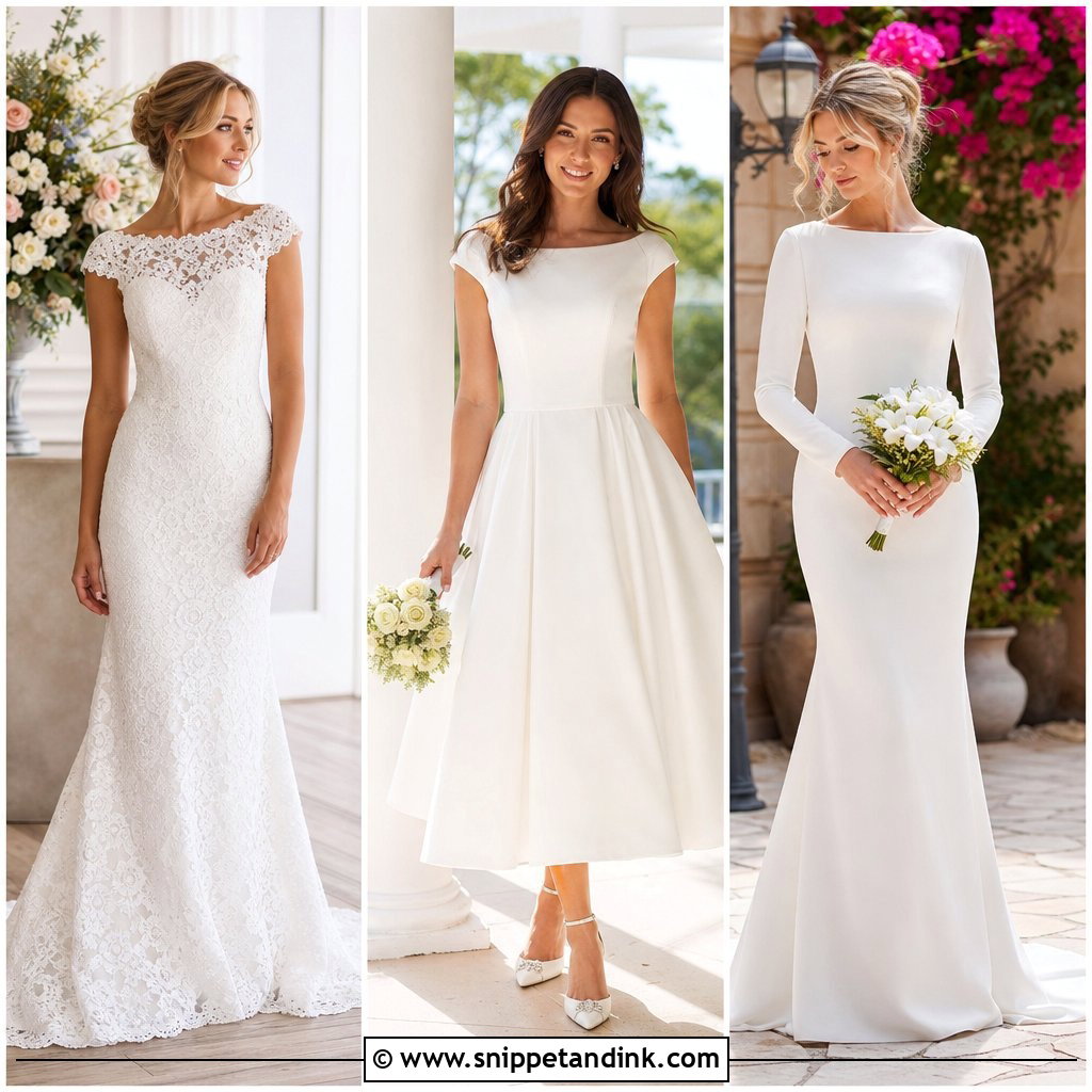 20 Christian Bridal Dress Ideas for a Graceful Church Ceremony