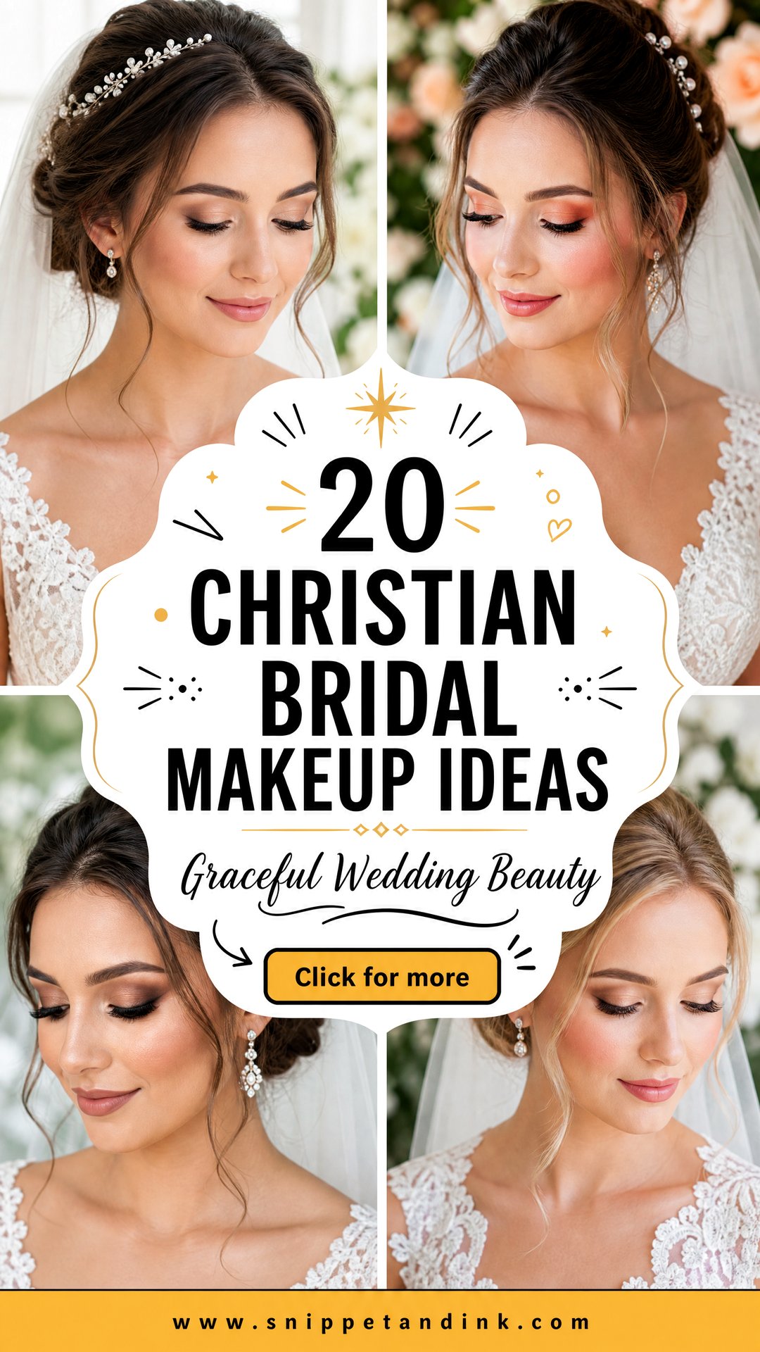 20 Christian Bridal Makeup Ideas for Graceful Wedding Beauty - 20 Christian Bridal Makeup Ideas for Graceful Wedding Beauty