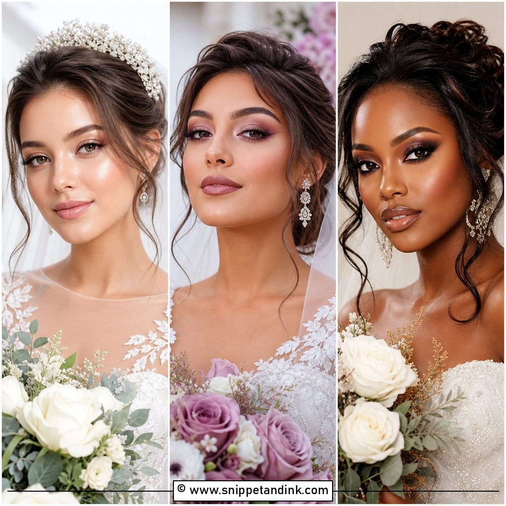 20 Christian Bridal Makeup Look Ideas for Radiant Church Brides